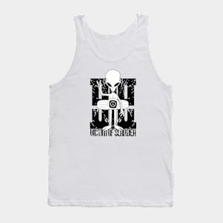 Goofy Alien Art Tank Top